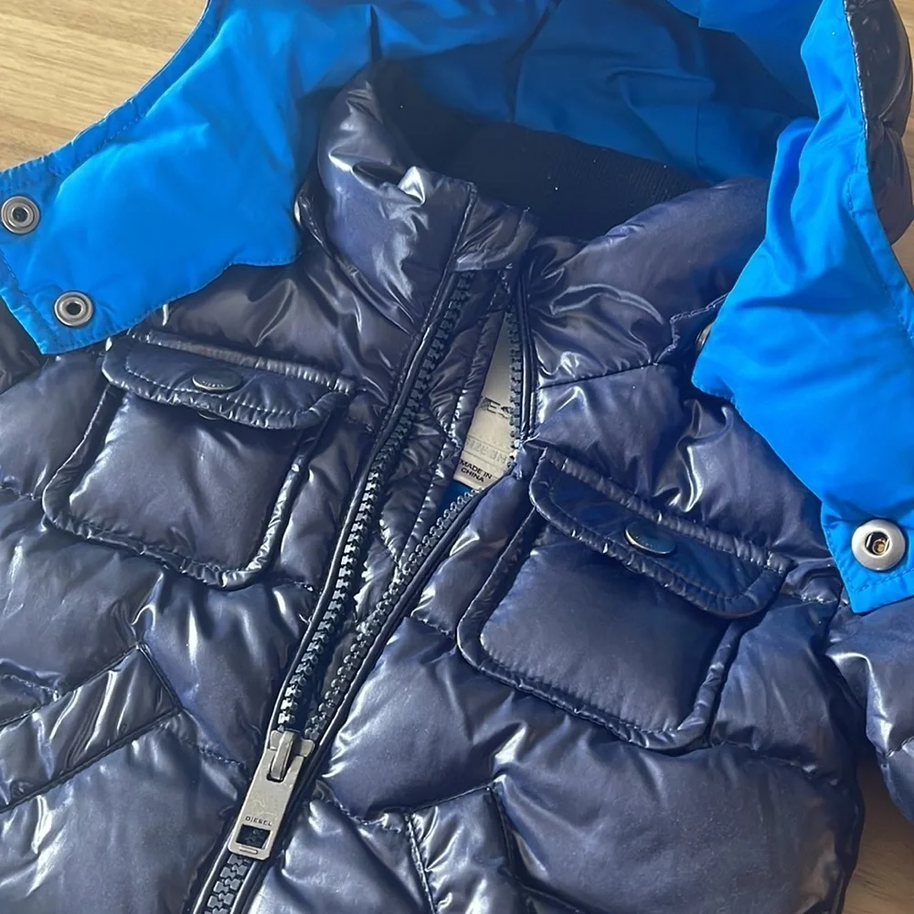 DIESEL Baby duck down puffer jacket